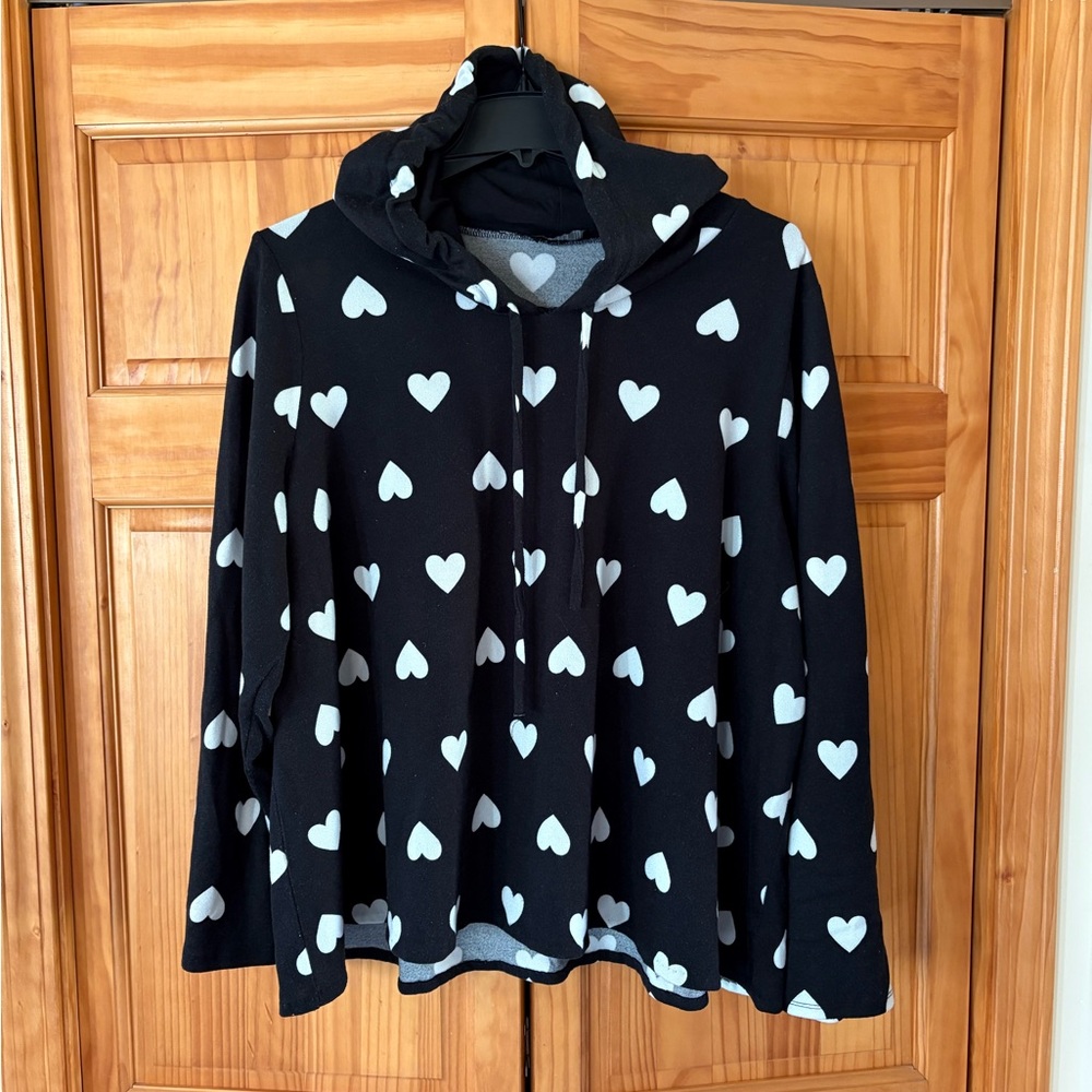 Lane Bryant Sweatshirt—Hearts!